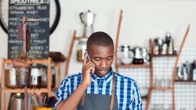 Black Small Business Owner - Depositphotos