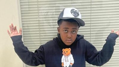 7-year-old Blake Landon, founder of BLEU by Blake Landon - via Facebook