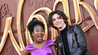 Calah Lane and Timoth&eacute;e Chalamet - GettyImages