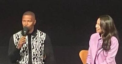 Jamie Foxx and Jurnee Smollett