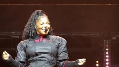 Janet Jackson performs onstage at World AIDS Day presented by AHF at NRG Arena on December 01, 2023, in Houston - Getty