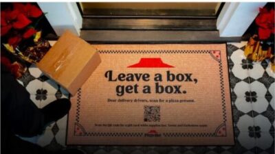 Gift FREE Pizza from Pizza Hut to delivery drivers
