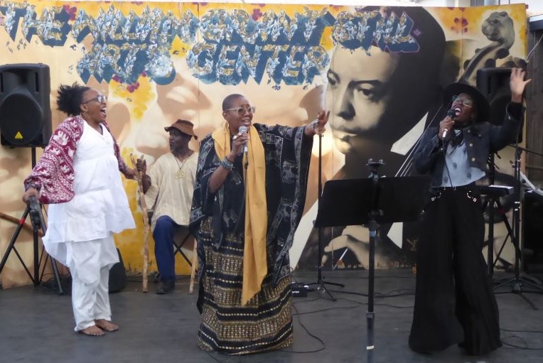 Tamica Washington Miller, Marcus L. Miller, Nailah Porter and Kitten Kuroi: Photo Credit, Ricky Richardson