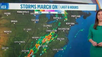 Dec 23 winter storm outlook (CNN Weather)