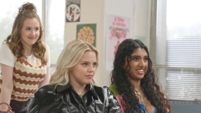 Bebe Wood, Renee Rapp, and Avantika in Mean Girls from Paramount Pictures