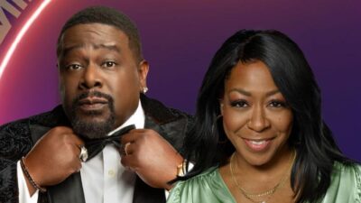 Cedric The Entertainer and Tichina Arnold - via Super Bowl Gospel Celebration