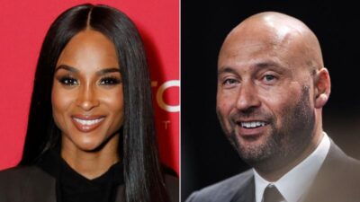 Ciara and Derek Jeter (Getty)