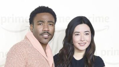 Donald Glover and Maya Erskine - Mr & Mrs Smith red carpet - Getty
