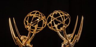 Emmy Awards statuettes - Depositphotos