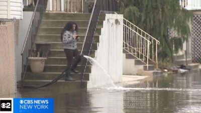 Flooding in Queens - WCBS