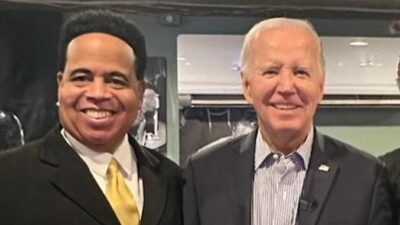 Geno Jones and Pres Biden