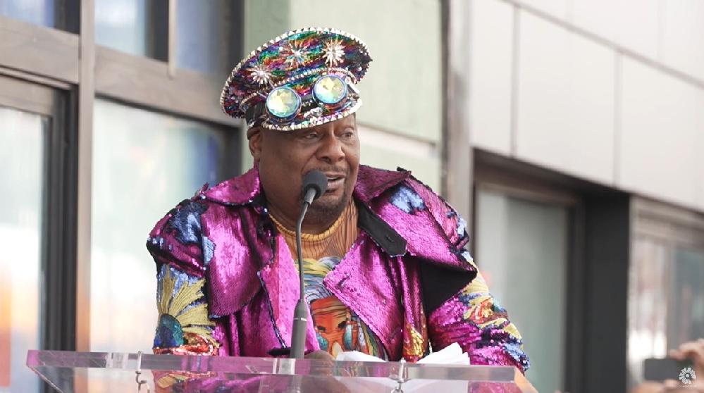 George Clinton (HWoF ceremony) - screenshot