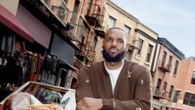 LeBron James - Louis Vuitton (Instagram)