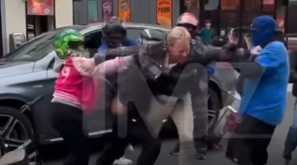 '90210' Star Ian Ziering Viciously Attacked by Bikers on Hollywood Blvd