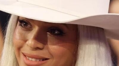 Beyonce cowgirl hat - Getty