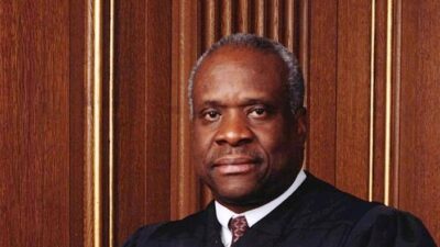 Clarence Thomas - via Wikipedia Commons
