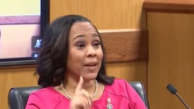 Fani Willis testifies in court - screenshot