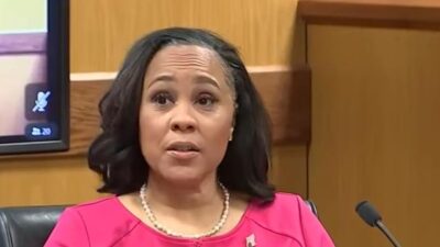 Fani Willis testifies in court - screenshot