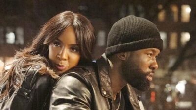Kelly Rowland and Trevante Rhodes in 'Mea Culpa' - Netflix