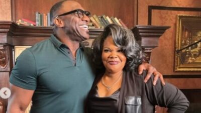 Mo'Nique and Shannon Sharpe