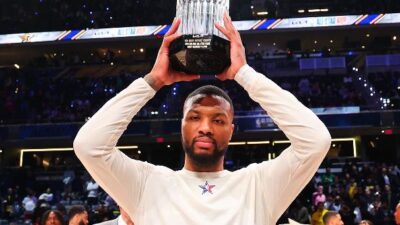 NBA All-Star game - Damien Lillard (Stacy Revere-Getty Images)