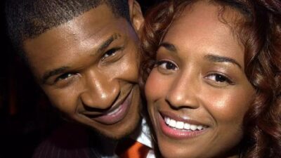 Usher and Chilli - Wireimage-Getty