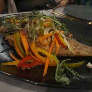 Fresh fish from 1010 Wine and Events