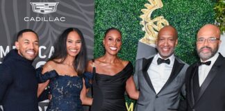Kelvin Harrison Jr., Nicole Friday, Issa Rae, Jeff Friday, Jeffrey Wright 6th American Black Film Festival Honors at the SLS Hotel Beverly Hills