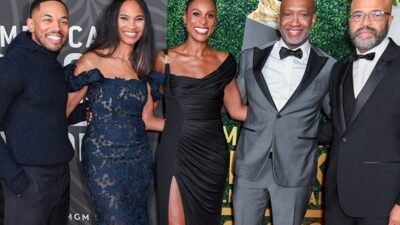 Kelvin Harrison Jr., Nicole Friday, Issa Rae, Jeff Friday, Jeffrey Wright 6th American Black Film Festival Honors at the SLS Hotel Beverly Hills
