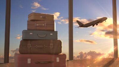 Bags (at) airport - Depositphotos