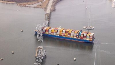 Baltimore Key Bridge collapse (Tasos Katopodis-Getty Images via CNN Newsource)