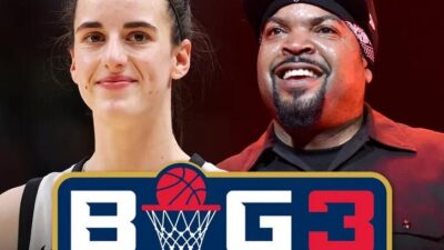 Caitland Clark - Ice Cube - Big3 - Getty