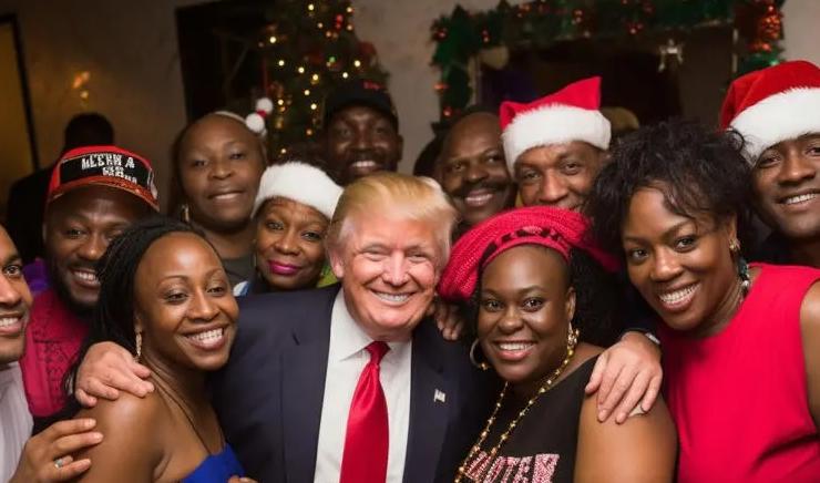 Radio Station Releases Host (Mark Kaye) Amid Reaction to Fake Trump/Black Supporters AI-generated Photo | LOOK! | EURweb