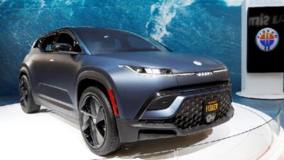 Fisker Ocean SUV (Steve Marcus-Reuters via CNN Newsource)