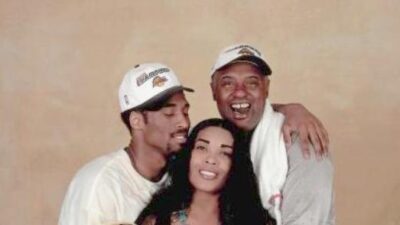 Kobe Bryant and parents - Getty