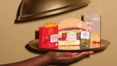 Nails.INC and McDonald&rsquo;s nail collab