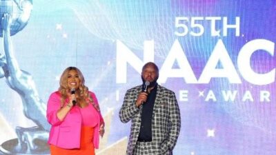 Nina Parker and Kevin Fredericks
