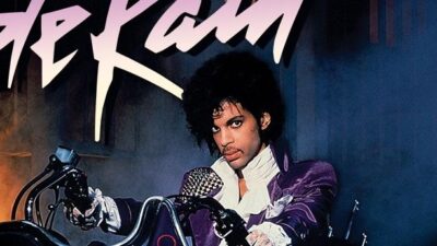 Prince (on motorcycle) Purple Rain