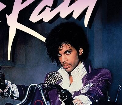 Prince (on motorcycle) Purple Rain