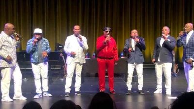 Take 6 and Stevie Wonder Photo Credit: Marilyn Smith