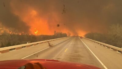Texas wildfire - Panhandle - Greenville Fire-Rescue via CNN Newsource