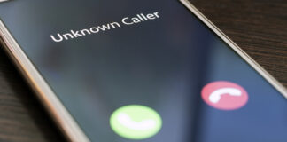 unknown incoming calls / stock photo