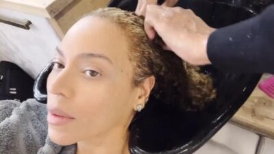 Beyonce natural hair wash