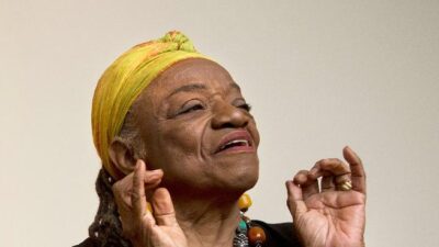 Faith Ringgold (Jacquelyn Martin-AP via CNN Newsource)