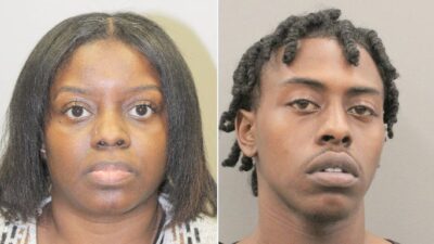 Kedria Grisby and her son Roger Magee / screensho