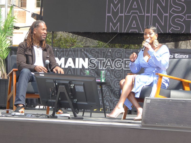LZ Granderson and Tamron Hall: Photo Credit, Ricky Richardson