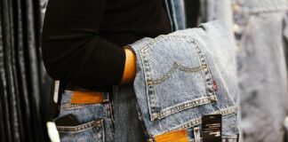 Levi Strauss jeans (Angus Mordant-Bloomberg-Getty Images via CNN Newsource)