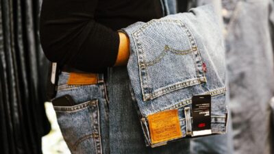 Levi Strauss jeans (Angus Mordant-Bloomberg-Getty Images via CNN Newsource)