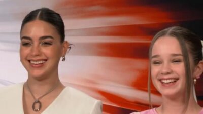 Melissa Barrera and Alisha Weir - screenshot