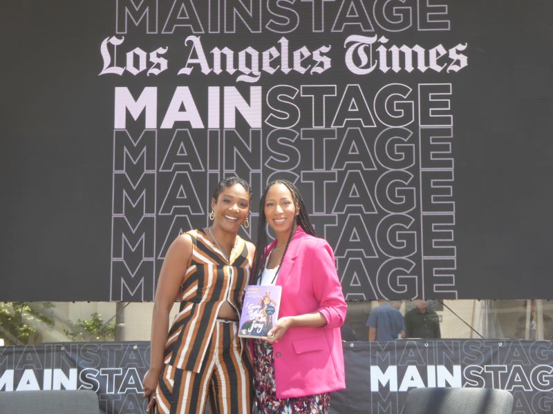 Tiffany Haddish and Angel Jennings: Photo Credit, Ricky Richardson